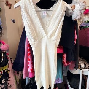 Vintage Elegant Cream Camisole - Made in Italy